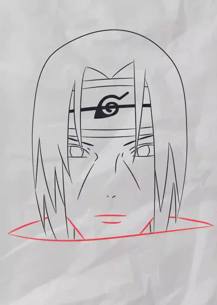 How to Draw Itachi Uchiha - Really Easy Drawing Tutorial