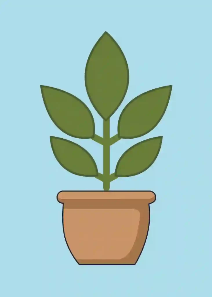 How-to-Draw-a-Potted-Plant