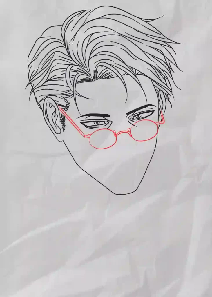 1060229 drawing illustration anime anime boys glasses cartoon cool  hand sketch mangaka  Rare Gallery HD Wallpapers