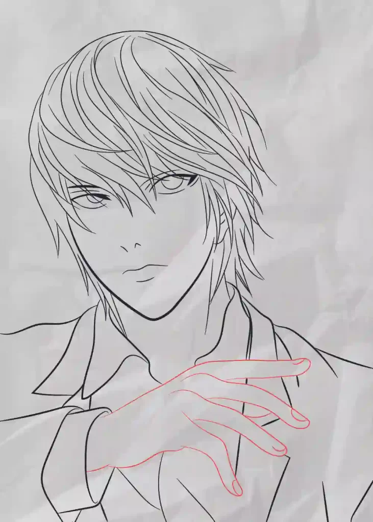 How-To-Draw-Yagami-Light