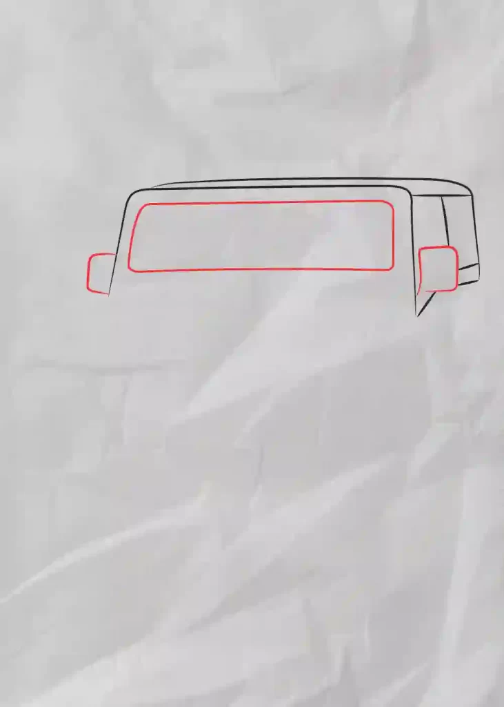 how-to-draw-mahindra-thar