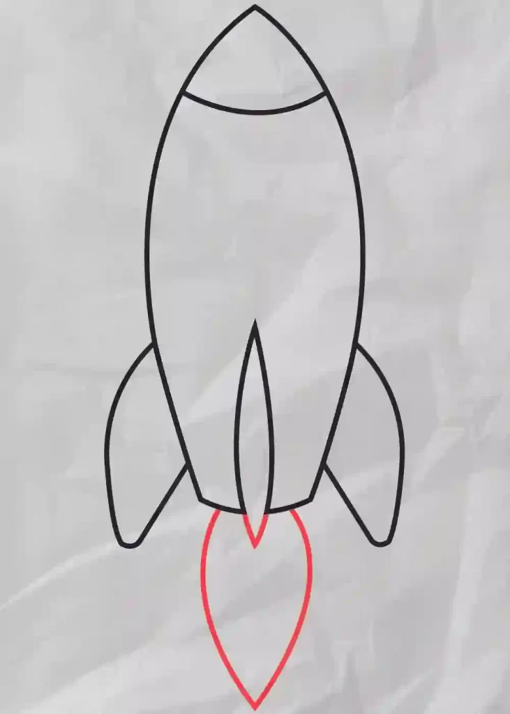 How-to-Draw-a-Rocket