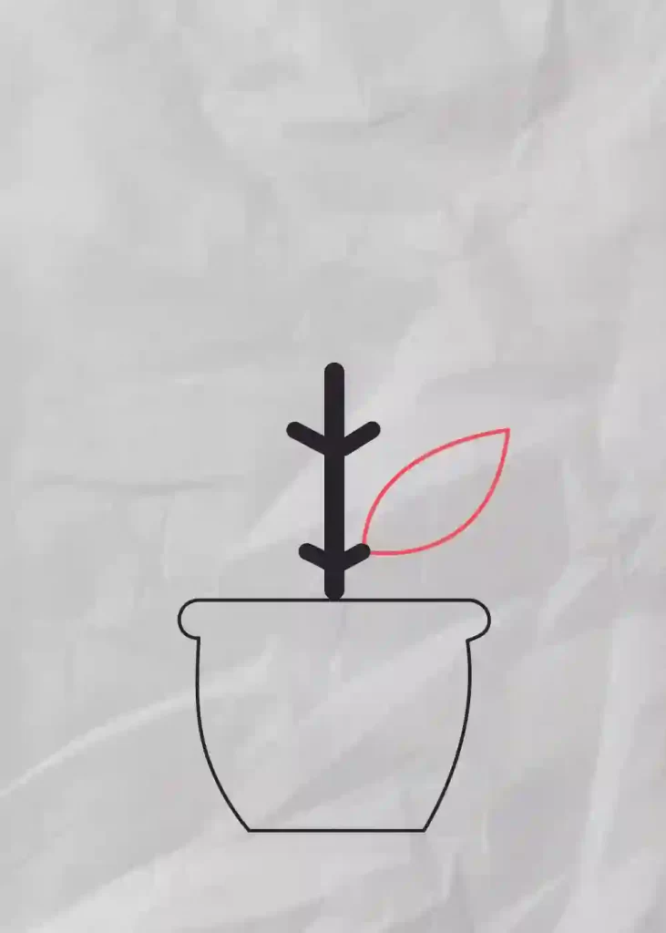 How-to-Draw-a-Potted-Plant