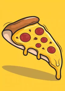 Read more about the article How to Draw a Pizza Slice – Step by Step Guide