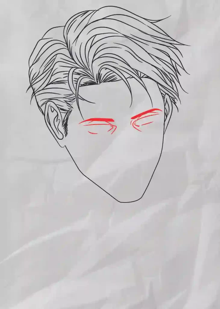 How to Draw Anime Boy Face No Timelapse  YouTube