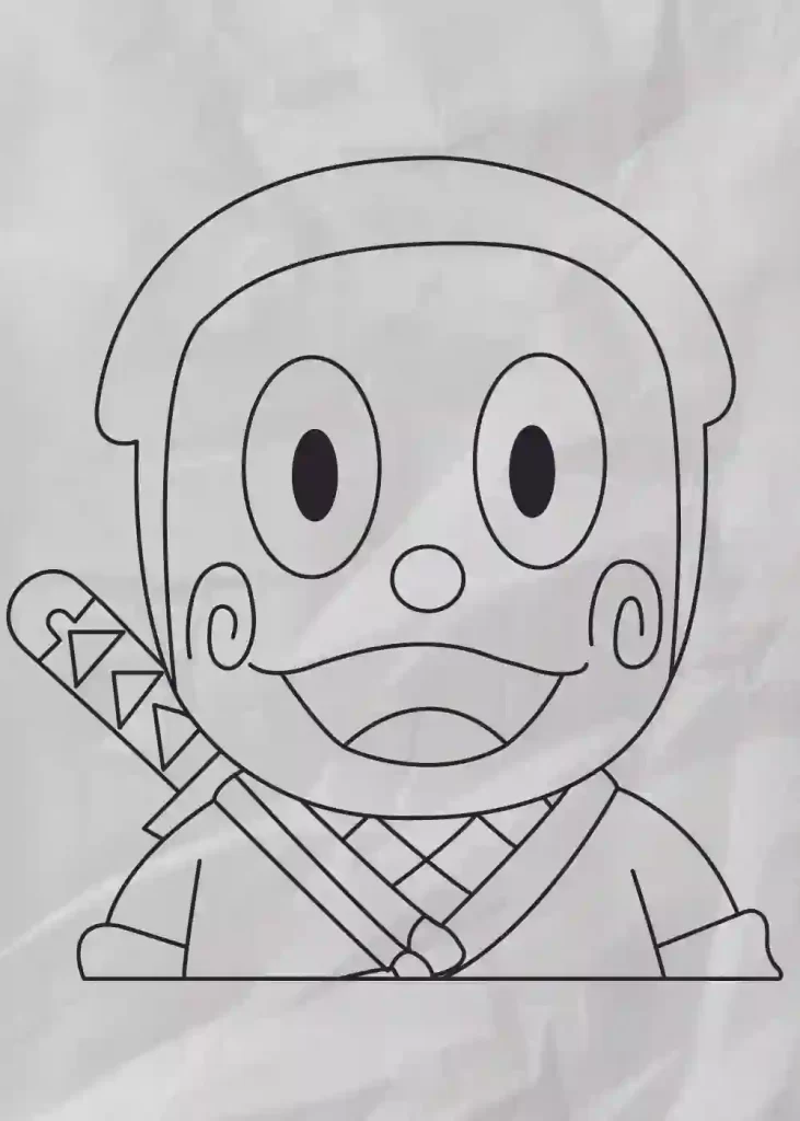 How-to-draw-Ninja-hattori