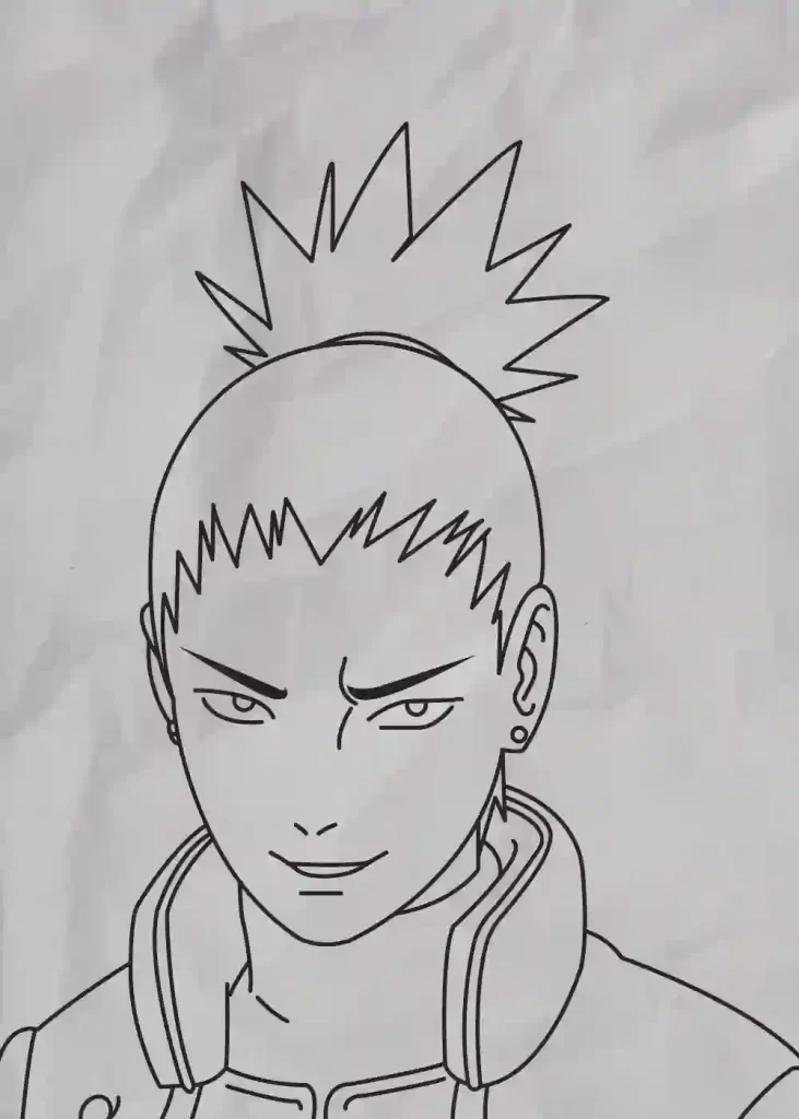 How-to-Draw-Shikamaru-Nara