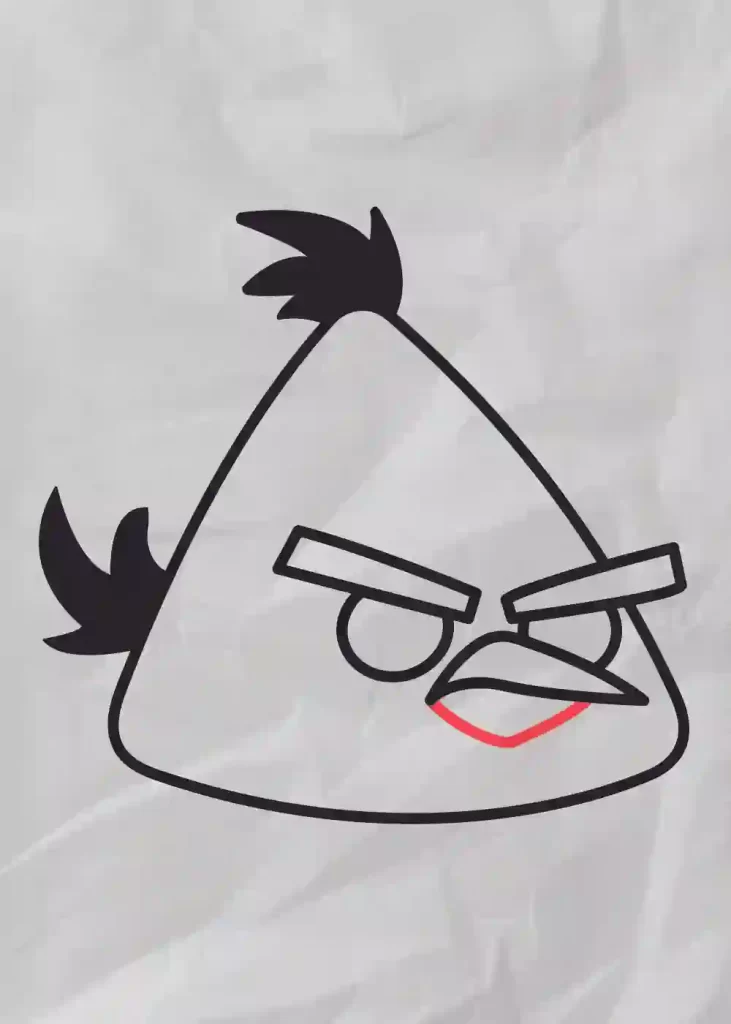 How-to-Draw-Yellow-Angry-Bird