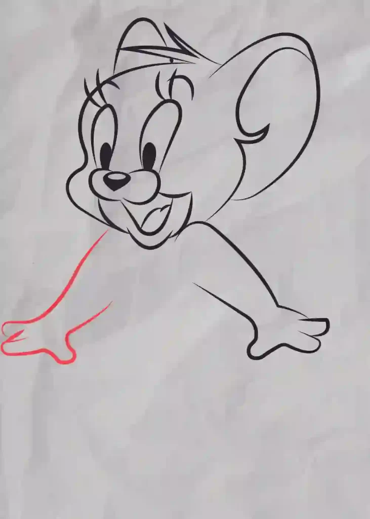 How-to-draw-Jerry