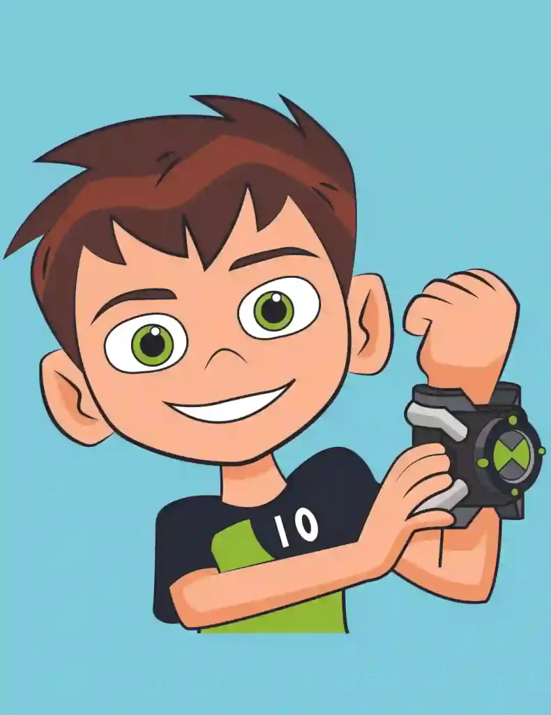 How To Draw Ben 10 - Step By Step 