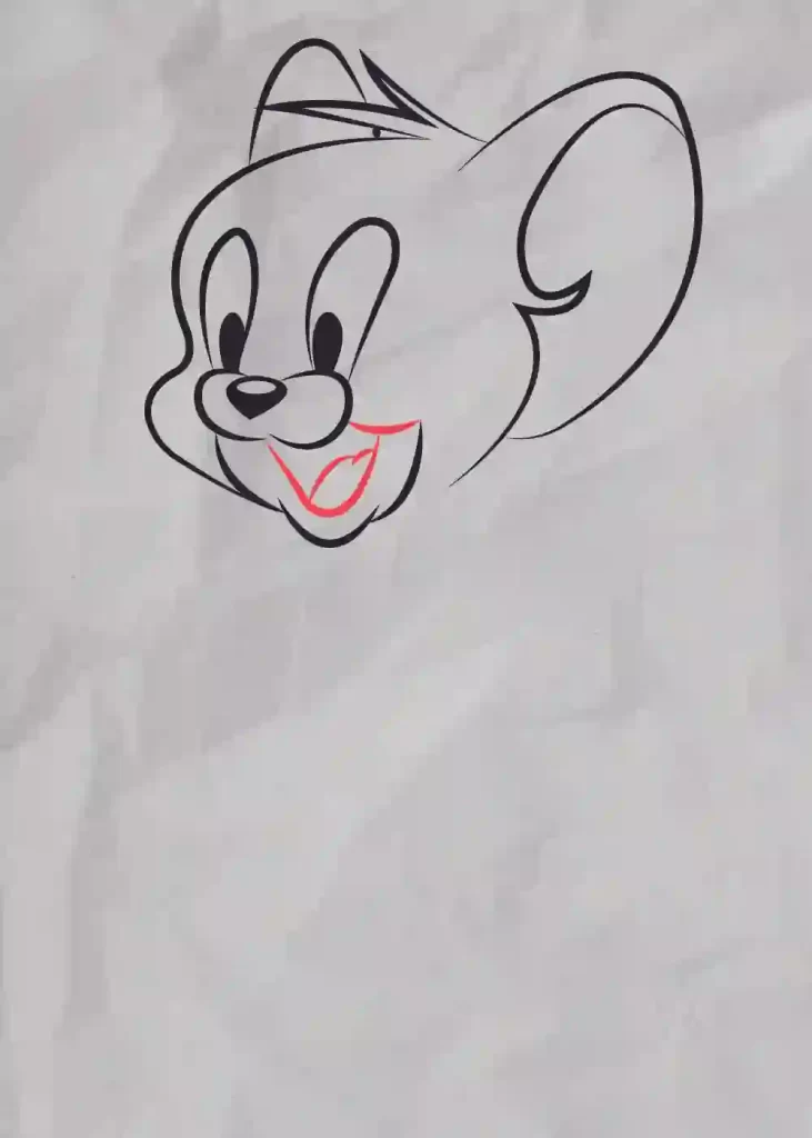 How-to-draw-Jerry