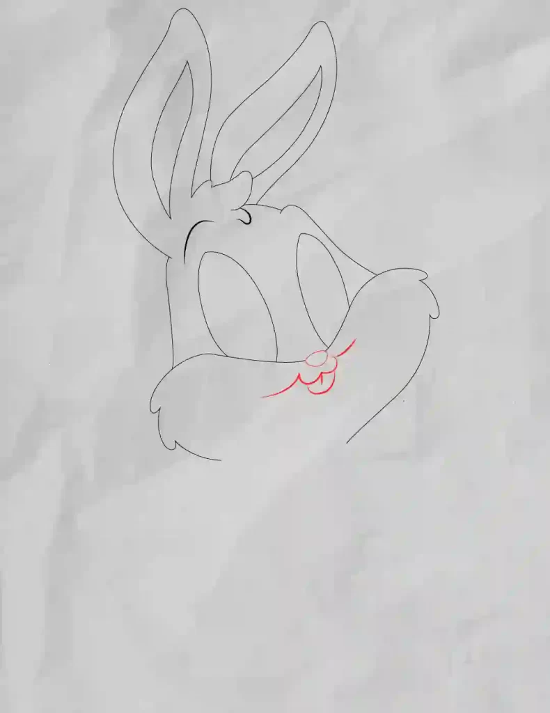 Gangster Bugs Bunny Drawing HD Png Download  Transparent Png Image   PNGitem