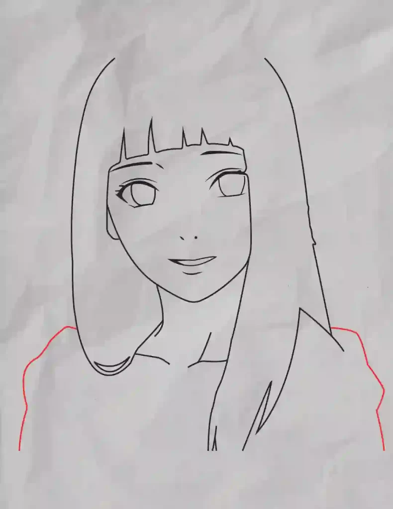 How-to-Draw-Hinata-Character-body