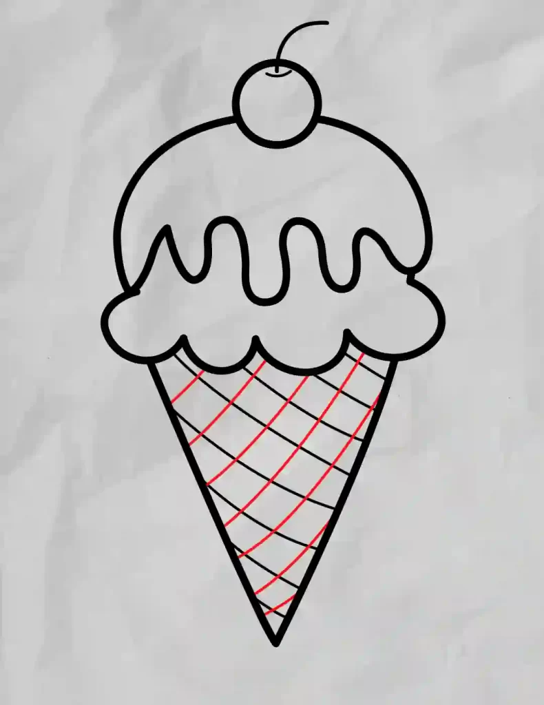 How-to-Draw-Ice-Cream-Cone 