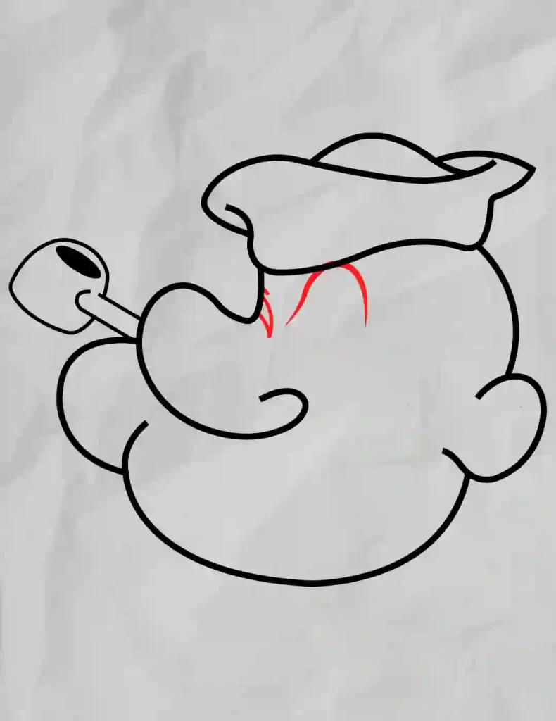 How-To-Draw-Popeye 