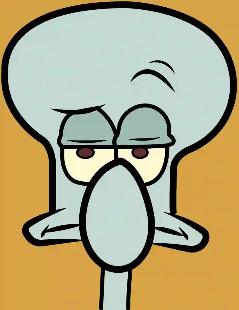 Step by Step Lesson : How to Draw Squidward Tentacles from Spongebob  Squarepants - How to Draw Step by Step Drawing Tutorials