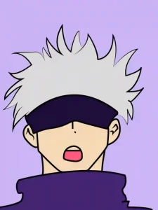 How to Draw GOJO SATORU - Step by Step