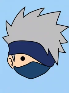 How-To-Draw-Kakashi-Face