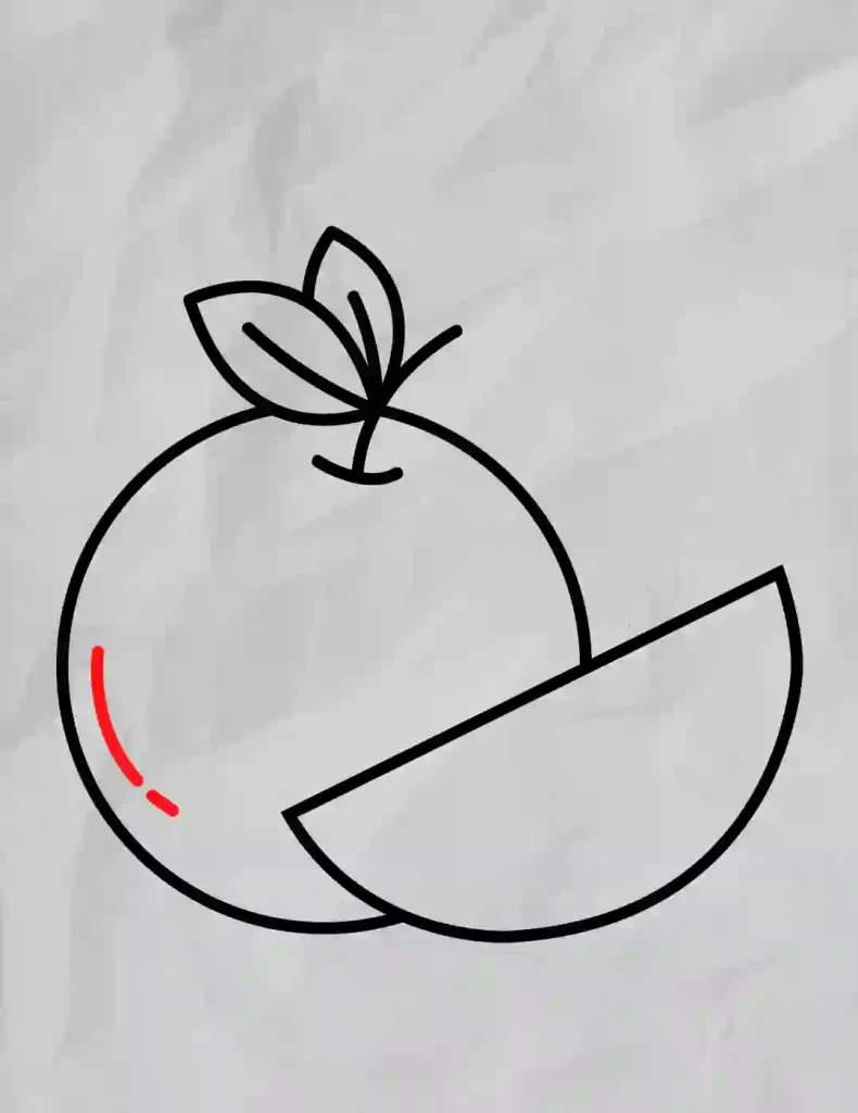 How-to-Draw-an-Orange