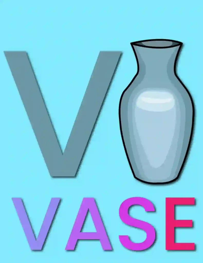 Vase 8 How to Draw a Vase - A to Z Alphabet Drawing