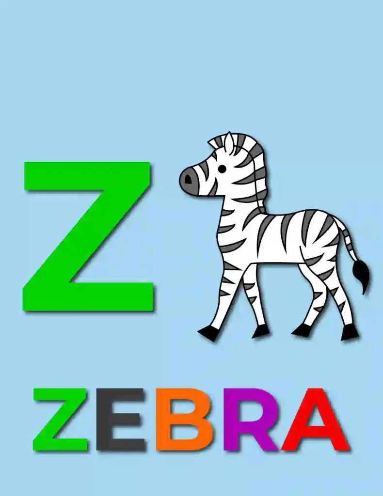 zebra drawings for kids