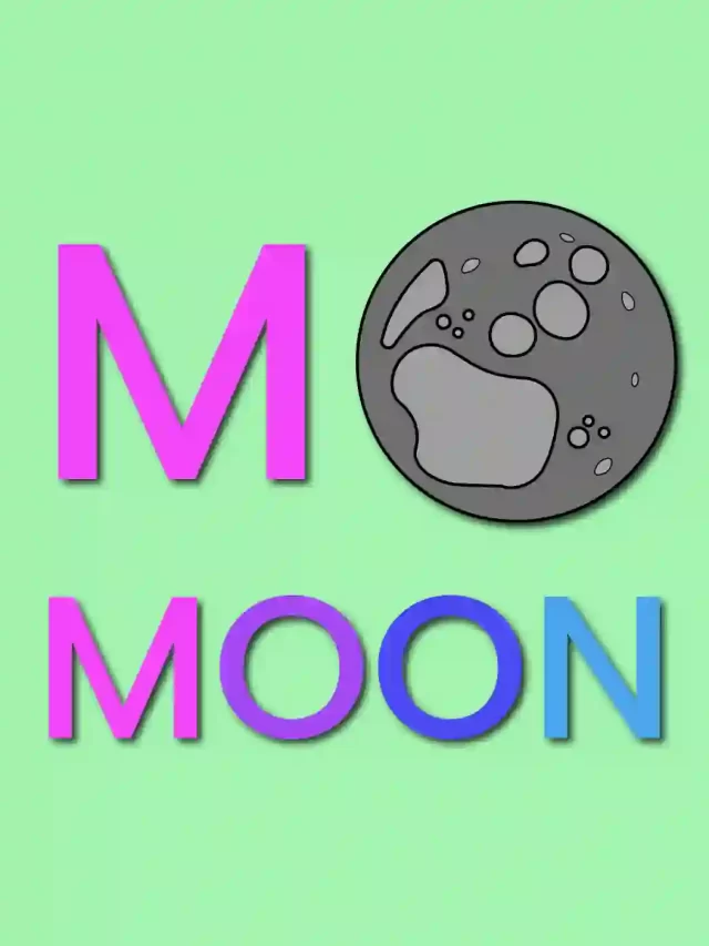 How to Draw A Moon – A to Z Alphabet Drawing