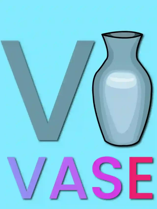 How to Draw a Vase – A to Z Alphabet Drawing