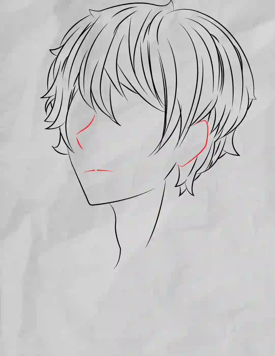 Cách vẽ anime boy cool ngầu vẽ anime nam  Drawing boy Anime cool whit  pencil  YouTube