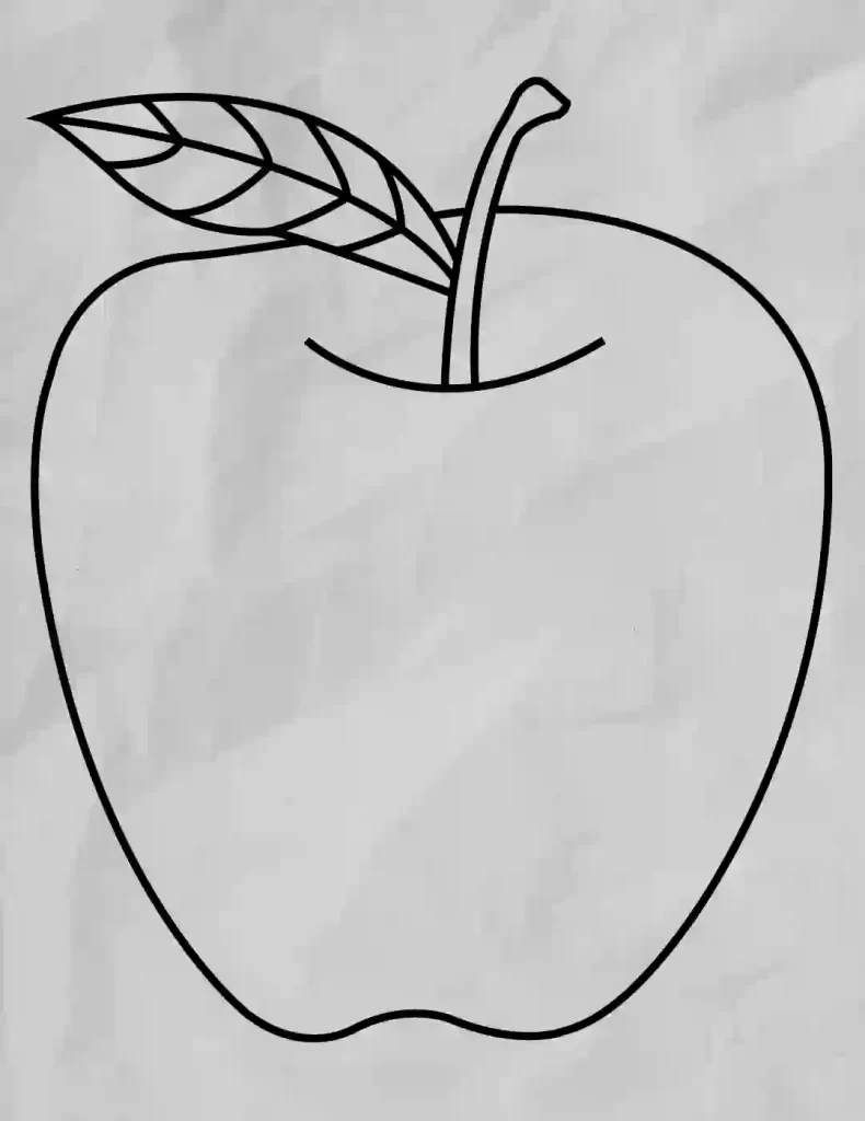 How-To-Draw-A-Apple