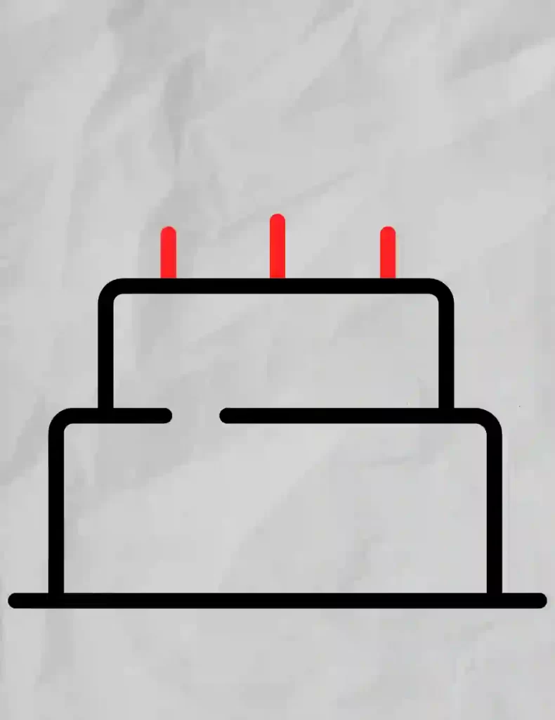 How-To-Draw-A-Cake