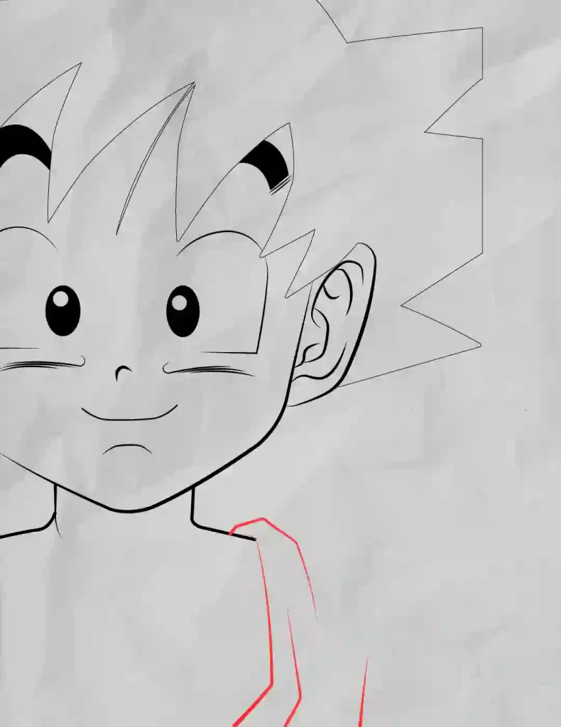 How to Draw A Goku Step by Step Guide