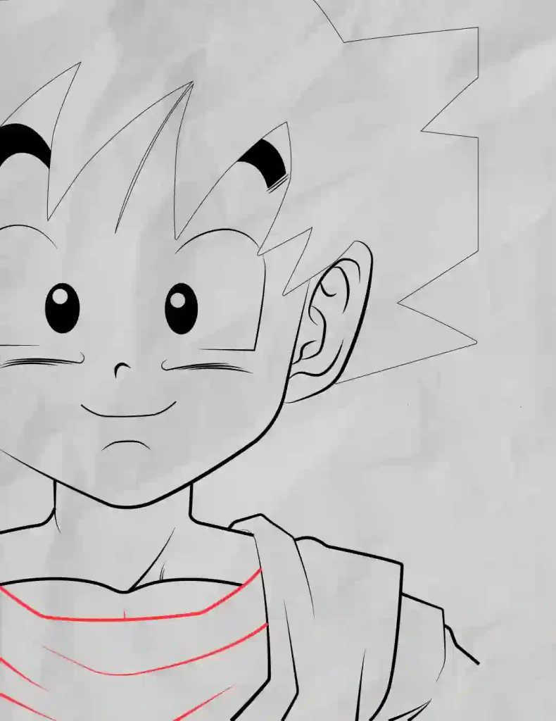 How-to-Draw-A-Goku