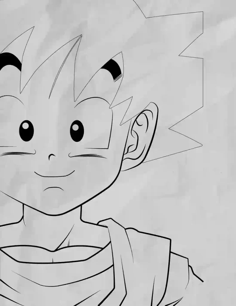 How-to-Draw-A-Goku