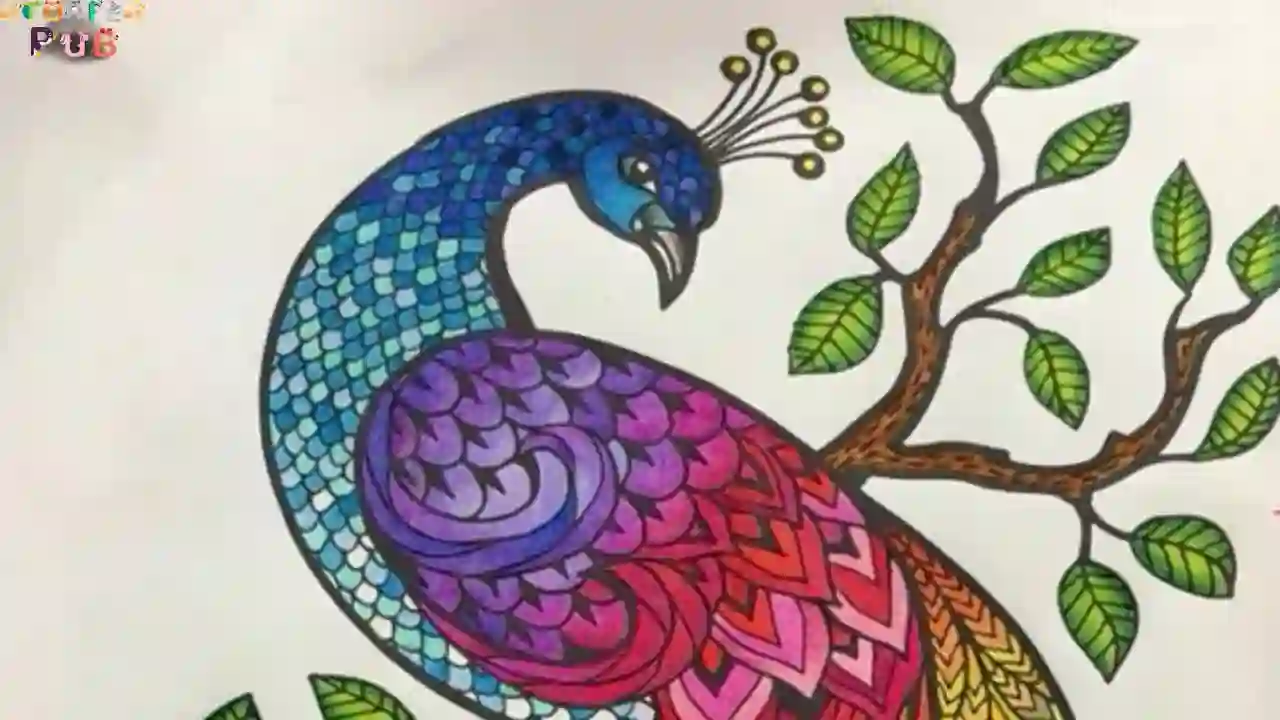 Peacock-Coloring-Pages-For-Kids