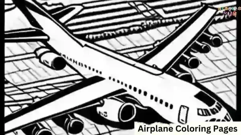 Airplane-Coloring-Pages