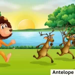 <strong>The Antelope and the Lion: An Animal Story</strong>