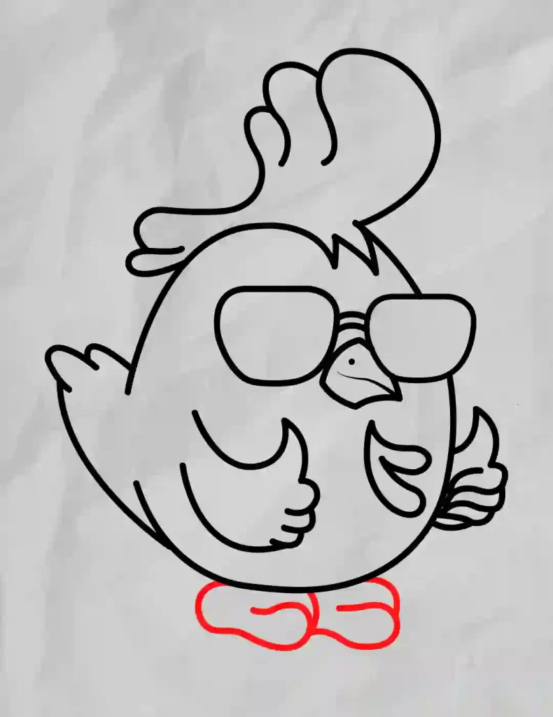 How-To-Draw-A-Chicken