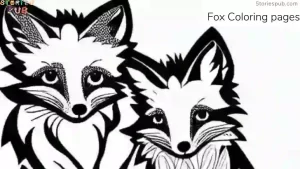 Read more about the article Fox – Free printable Coloring pages for kids