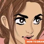 How to Draw Lara Croft | Step by Step