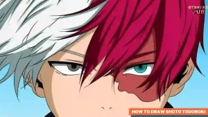Read more about the article How to Draw Shoto Todoroki | Step by Step