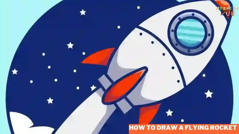 How-to-Draw-a-Flying-Rocket