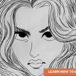 Learn How to Draw Girl face | Step by Step