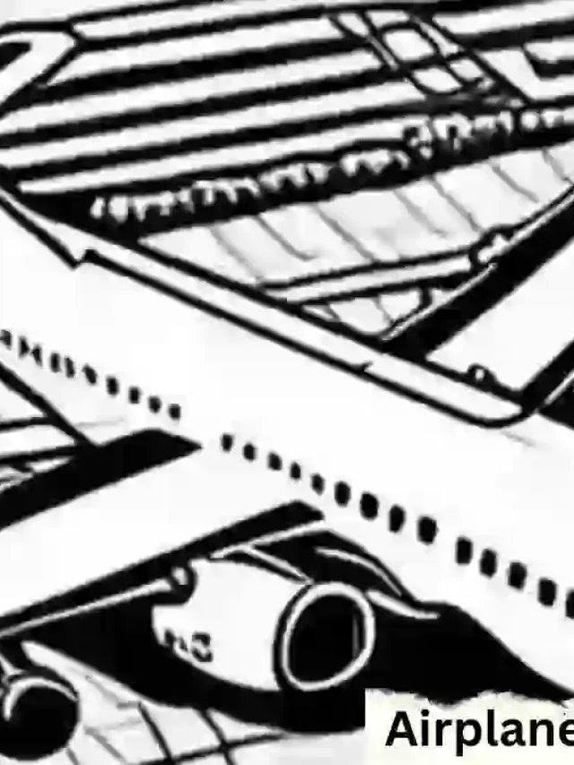 Airplane-Coloring-Pages