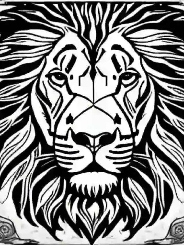 Lion-Free-Printable-Coloring-Pages