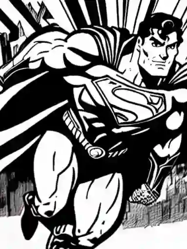 Superman-Coloring-Pages