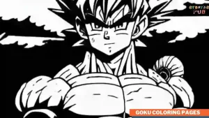 Read more about the article Printable Goku Coloring Pages | For kids