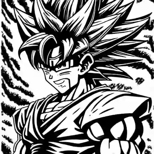 Goku-Coloring-Pages