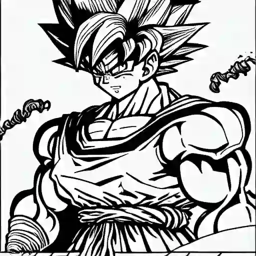 Goku-Coloring-Pages