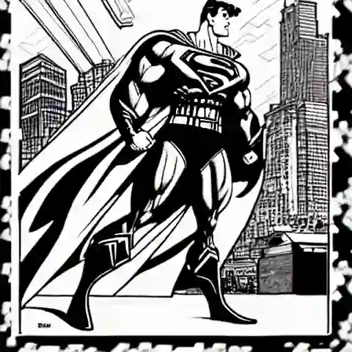 Superman-Coloring-Pages