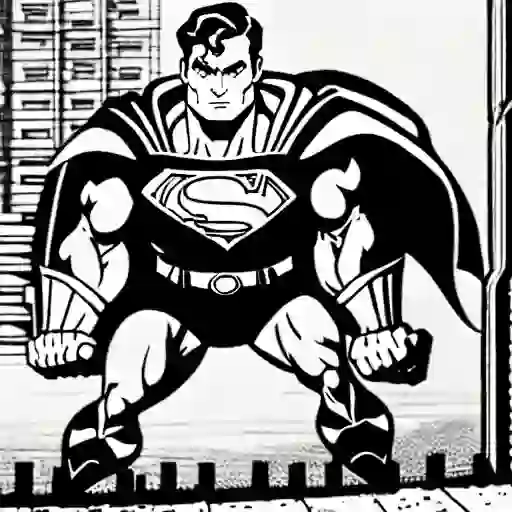 Superman-Coloring-Pages